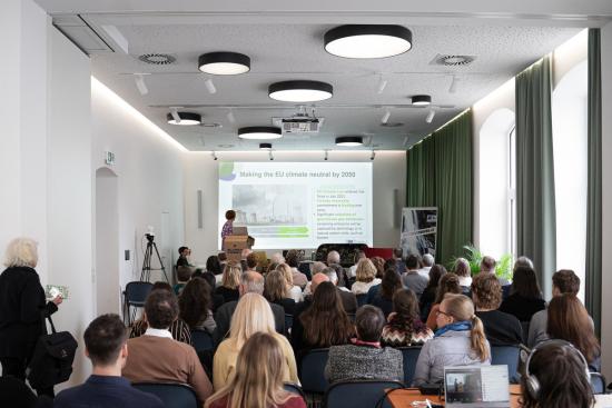 Pressekonferenz in der Blumenfabrik